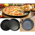 Non stick Pizza Pan Round Premium Quality for Oven 3 pcs set ( 10.5,9,8 inch).