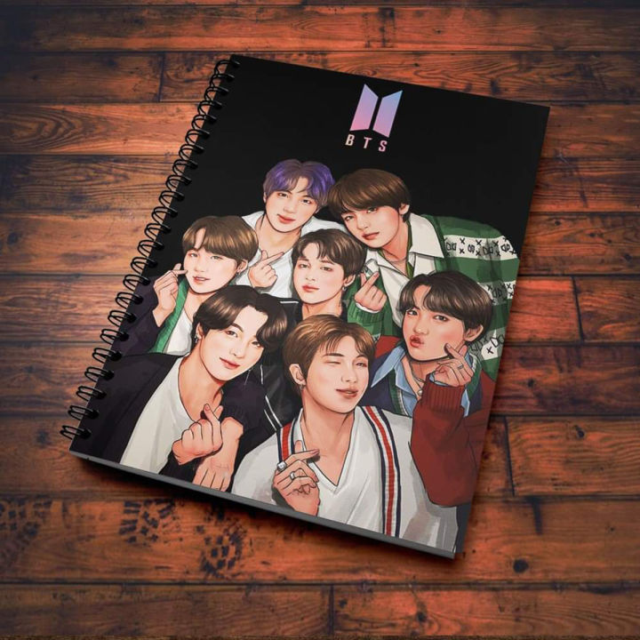 BTS Notebook Dairy.