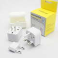 Universal Travel Adapter International Multi Plug 3-in1 Converter Multi Plug Power Socket UK/US/AU/EU/CA converter All in 1 Travel Adapter. 