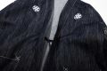 #4201 Japanese Men Kimono Jacket Streetwear Fashion Cardigan Denim Windbreaker Jackets Men Harajuku With Embroidery Plus Size.