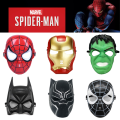 Spider Man Movie Figure Mask Anime Cartoon Action Figures Spider Man Ironman Cosplay Theme Party Mask Children Birthda Gift Toys kunminghaoming.