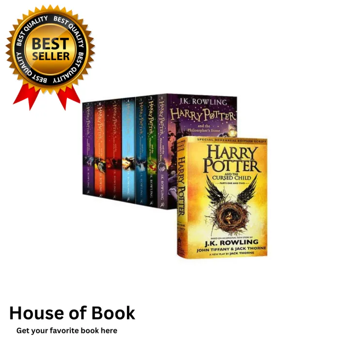 Harry Potter Full Set: The Complete Collection (Set of 8 Volumes) by J ...
