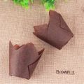 50pcs/bag Newspaper Style Cupcake Liner Baking Cup For Wedding Caissettes Tulip Muffin Cupcake Paper Cup Oilproof Cake Wrapper. 