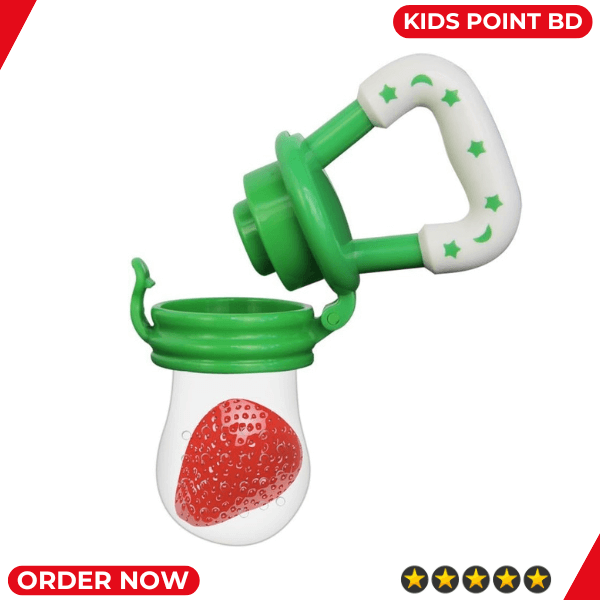 4-in-1 Baby Fruit Juicer, Pacifier, Teether & Chusni – Multipurpose Feeding & Soothing Tool for Infants