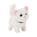 Electric Plush Cat Cognitive Ability Interactive Ability Fine Workmanship Barking Walking Electric Cat Plush Toys for Kids. 