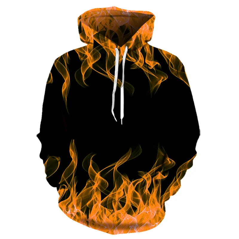 Colorful Flame Hoodie Men Women 3D Digital Fire Printed Hooded Pullover Autumn Casual Funny Unisex Sweatshirts Streetwear Daraz .bd