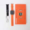 Ultra S9 Android 4G/5G Smartwatch With Dual Camera 4GB/64GB (Body Color-Golden with double Straps). 