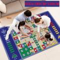 New Design Kids Carpet Ludo Board Game Mat for Children Portable Travel Children Toy Chess Family And Party Games. 