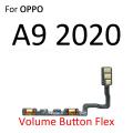 Oppo A93 A92 A91 A33 A31 A5A A9 2020 Power on / off Switch Button Side Volume Up Down Buttons Flex Cable Replacement Parts. 