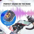 UPPEL Waterproof Bicycle Bluetooth Speaker Multifunctional 5W Portable Wireless Sound Box for MTB Bike with Light Power Bank New. 