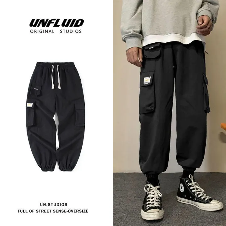 Casual%20Pants%20Men%20Autumn%20and%20Winter%20Korean%20Style%20Trendy%20Straight%20Cargo%20Pants%20All-Matching%20Fashion%20Loose%20Student%20Ankle%20Length%20Jogger%20Pants%20Men%20-%20Image%202
