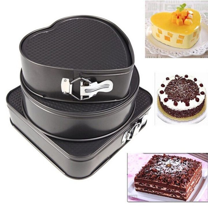 Set%20of%20Three%20Springform%20Pans%20Chocolate%20Cake%20Bake%20Mould%20Mold%20Bakeware%20Round%20Heart%20Square%20Shape%20Kitchen%20Accessories%20Baking%20Tools%20-%20Image%202