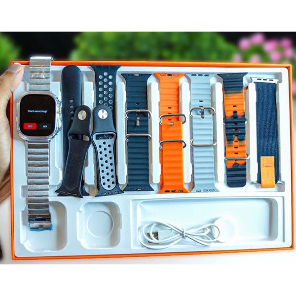 Y80 Ultra Smart Watch wireless watch 8+1 Strap Touch Screen_D Leathers