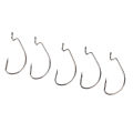 Fishing J Hooks, Long Shank Fishing Hooks Stainless Steel for Freshwater.