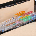 Soft Plastic Transparent Pencil Case Student Pvc Clear Pen Bag Transparent Bag - pencil bag. 