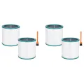 4Pack Replacement TP02 Air Purifier Filters for Dyson Pure Cool Link Models TP01, TP02, TP03, BP01, AM11 Tower Purifier. 