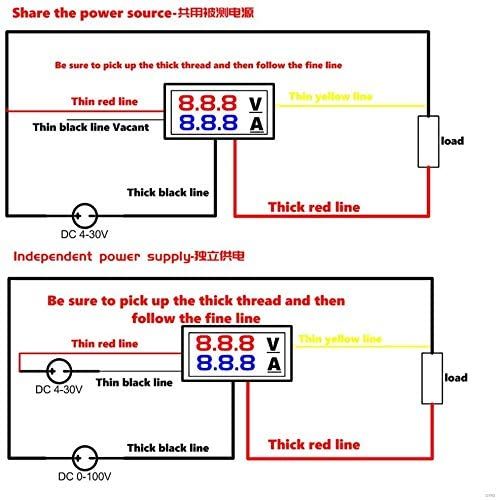 0.56"%20Digital%20Voltmeter%20Ammeter%20DC%20100V%2010A%20-%20Voltage%20Current%20Meter%20Tester%20-%20Dual%20LED%20Display%20Panel%20with%20Connect%20Wires%20-%20Multimeter%20-%20Image%202