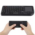2.4GHz Wireless Touchpad/Rechargeable Ultra Mini Thin USB Backlit Keyboard for PS3/4, XBOX 360 CA.