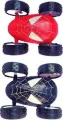 auramini Pack of 2 or 1 Spidy car , moves front or back, flips front or back, easy to use, non toxic, excellent play toy for kids  (Multicolor, Pack of: 2 or 1). 