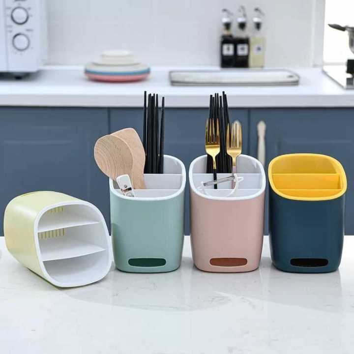 Kitchen Spoon And Knife Holder