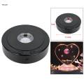 Rotating Display Stand with LED Lights with USB Cable Electric Turntable. 