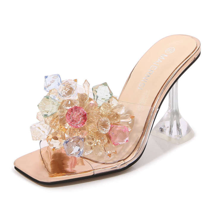 Cinderella%20Crystal%20Flower%20High%20Heel%20Sandals%20Stage%20Walk%20Show%20Hosting%20Car%20Model%20Malness%20Brand%20Large%20Women's%20Shoes%20-%20Image%207