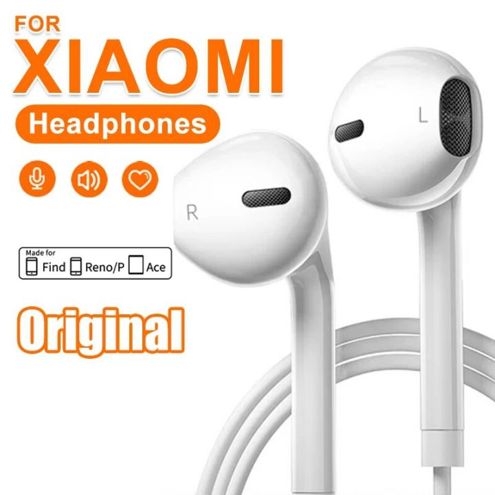 Type C Headset Xiaomi Redmi Note Original Headphones For Xiaomi Mi