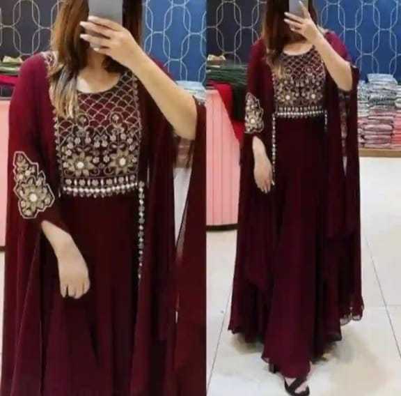 New Collection Stylish And Comfortable Georgette one Piece For Women