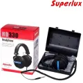 Superlux HD-330 audiophile HiFi stereo headphone For Music Detachable deep Bass single-sided gaming headset. 