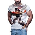 Street Fighter T-shirts Anime Fighting Game 3d Print Streetwear Men Women Fashion Oversized T Shirt Harajuku Kids Tees Tops. 