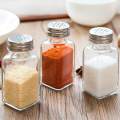 Kitchenware Glass Seasoning Bottle BBQ Seasoning Bottle Sealed Jar Salt Pepper Shaker. 