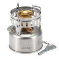 Stainless Steel Gasoline Stove Portable Outdoor Camping Backpacking Stove. 