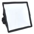 High Quality Photography Universal Foldable Softbox 15*17cm/5.7*6.7in Flash Diffuser For DSLR Camera Flash Light Speedlite. 