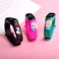 POYAN Kid Student Analog Digital Waterproof TPU 3D Doll Children Watch Cartoon Wrist Watch LED Digital Watch Princess Sports Watch. 