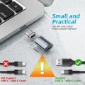 FONKEN USB Cable Magnetic Adapter Micro USB Type C Magnetic Charger Connector For iPhone Samsung Usbc 3 in 1 Charging Converter. 