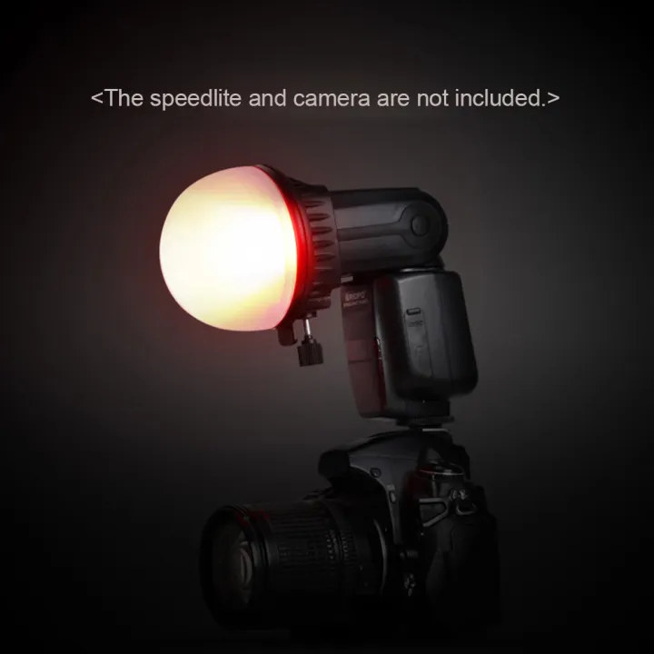 TRIOPO%20Speedlite%20Flash%20Light%20Modifier%20Accessories%20Kit%20with%20Magnetic%20Universal%20Mount%20Adapter%20+%20Diffuser%20Ball%20+%20Grid%20Reflector%20-%20Image%202