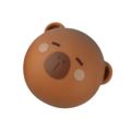 Funny Squishy Capybara AntiStress TPR Toy Squeezable Animal Stretchy Hand Squeeze Toy Novelty Gag Practical Joke Props.