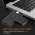 Portable Micro USB Interface NFC IC Card Mini RFID Reader for Android Cell Phone.
