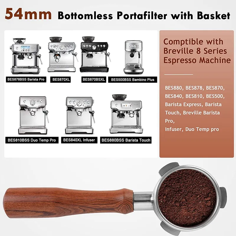 Barista Express Breville Barista Pro Portafilter Bottomless