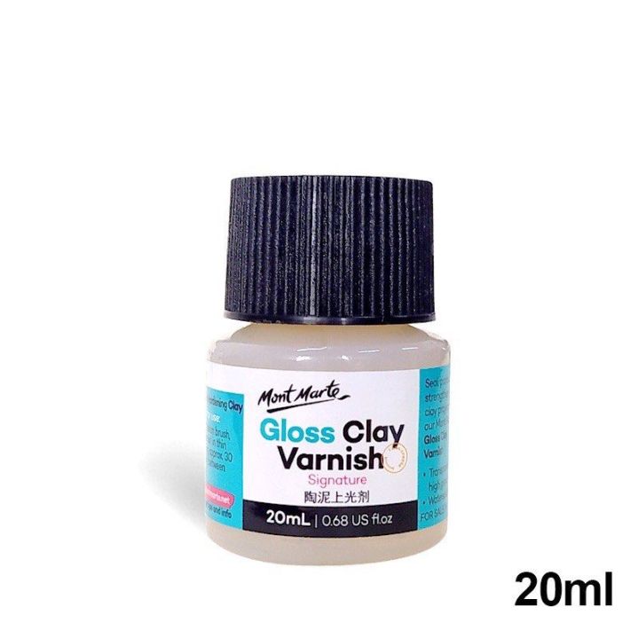 Mont Marte Gloss Clay Varnish 20ml