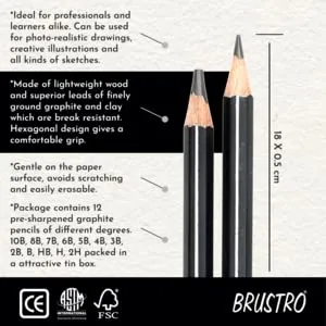BRUSTRO%20Artists%20Fineart%20Graphite%20Pencil%20Set%20of%2012%20(10B-2H)%20with%20Elegant%20Tin%20Box%20-%20Image%203