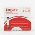 Sinocare Safe AQ 25 Pcs Test Strip for Glucometer Blood Glucose.