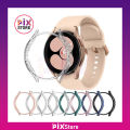 Pix Samsung Galaxy Watch 4/5 Pro and watch 6 (optional) Bumper Case - PC Matte Watch Case for Samsung Galaxy Watch 4 40mm/44mm/45mm/46mm Protective Bumper Shell for Galaxy Watch 4/5/6. 