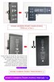 I2C Original Battery Replacement Flex For iPhone 11 12 13 14 Pro Max Mini BR-13 Warning Removal Replace Repair Cable Repair Kit.