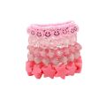 Original design: dopamine pink, six-piece handmade beaded bracelet set, star flower, skull, new bracelet.