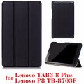Case for Lenovo Tab 3 8 Plus, Cover for Lenovo Tab P8 TB-8703 TB-8703N 8 inch Tablet 2016 Stand PU Leather Protective Funda Capa. 