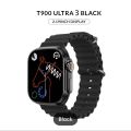 T900 Ultra 3 new version Smartwatch - Fitness Tracking, Notifications & Long Battery - HD Display, Fitness Tracker, Waterproof, Heart Rate Monitor, Bluetooth Calling For Apple Watch.
