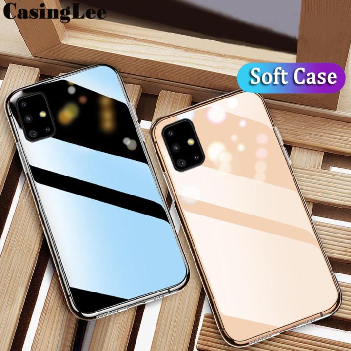 Magnetic Tempered Glass Clear Case Samsung A51 2PCS For