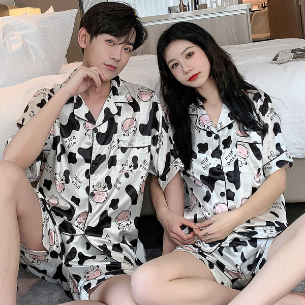 M-5XL%20Couple%20Pyjamas%20Men%20Women%20Baju%20Tidur%20Short%20Sleeve%20Sleepwear%20Nightwear%20Cartoon%20Printing%20Pajamas%20set%20Plus%20Size%20-%20Image%204
