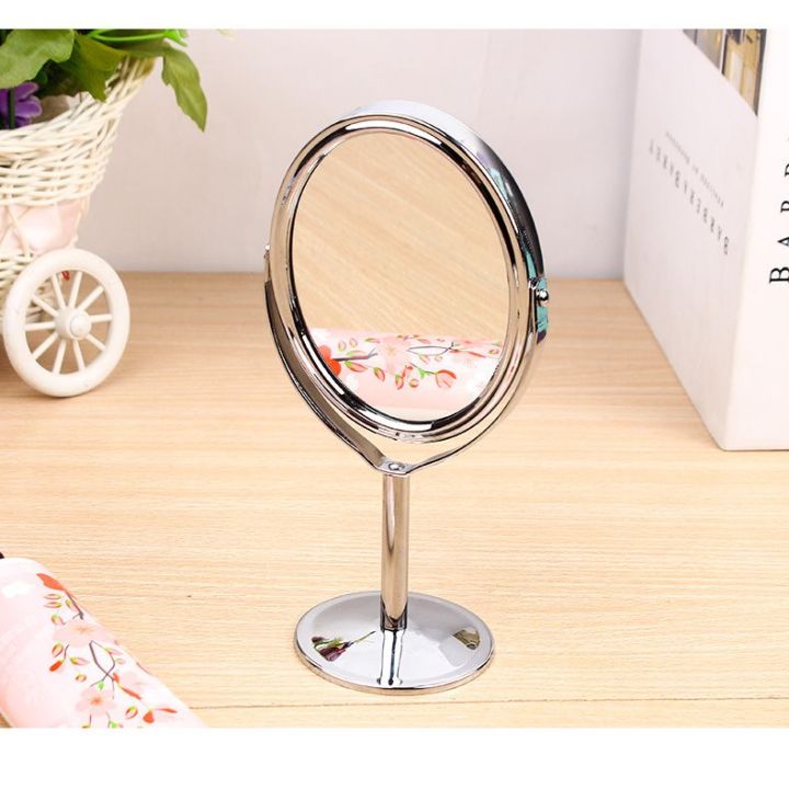 Mirror makeup mirror home small desktop doublesided magnification